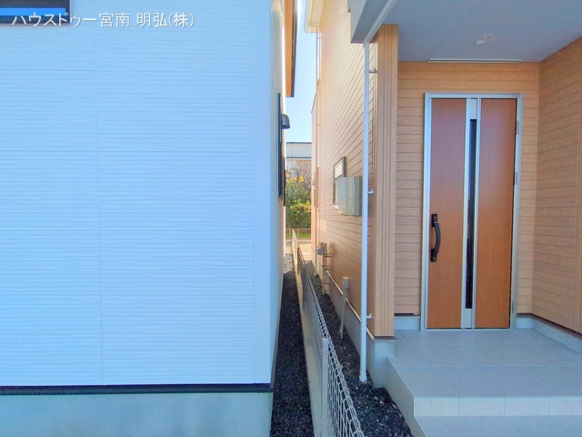 愛知県一宮市木曽川町　門間字南島海の新築戸建て完成写真 2025年11月9日撮影