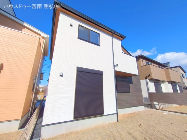 愛知県一宮市木曽川町　門間字南島海の新築戸建て完成写真 2025年11月9日撮影