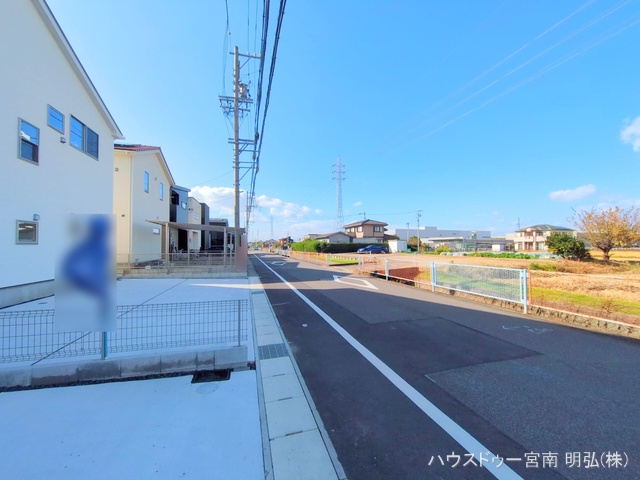 愛知県一宮市木曽川町　門間字南島海の新築戸建て完成写真 2025年11月9日撮影