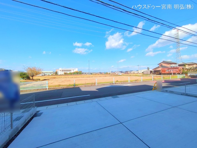 愛知県一宮市木曽川町　門間字南島海の新築戸建て完成写真 2025年11月9日撮影