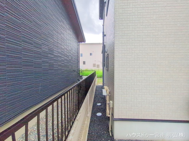 愛知県一宮市木曽川町　門間字南島海の新築戸建て完成写真 2025年9月11日撮影