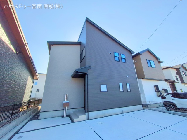 愛知県一宮市木曽川町　門間字南島海の新築戸建て完成写真 2025年11月9日撮影