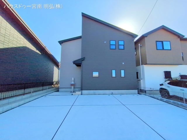 愛知県一宮市木曽川町　門間字南島海の新築戸建て完成写真 2025年11月9日撮影