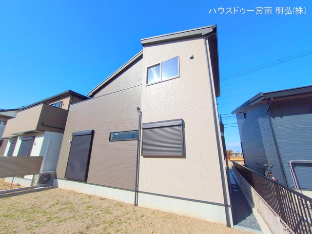 愛知県一宮市木曽川町　門間字南島海の新築戸建て完成写真 2025年11月9日撮影