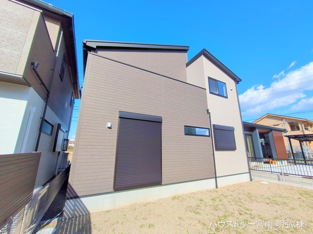 愛知県一宮市木曽川町　門間字南島海の新築戸建て完成写真 2025年11月9日撮影