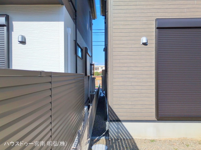 愛知県一宮市木曽川町　門間字南島海の新築戸建て完成写真 2025年11月9日撮影