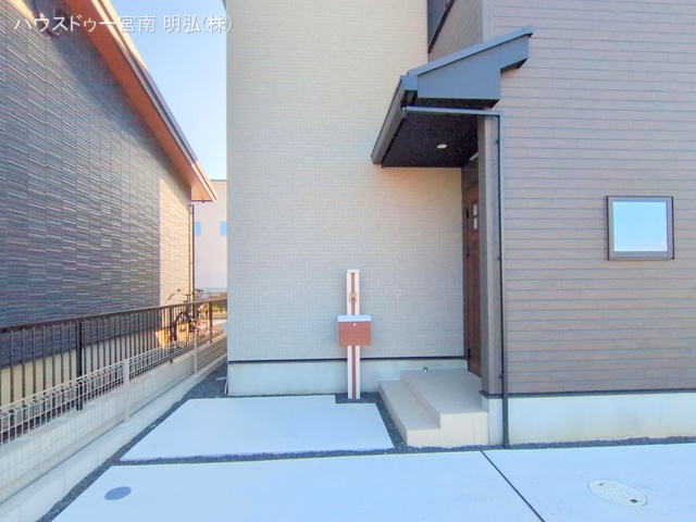 愛知県一宮市木曽川町　門間字南島海の新築戸建て完成写真 2025年11月9日撮影