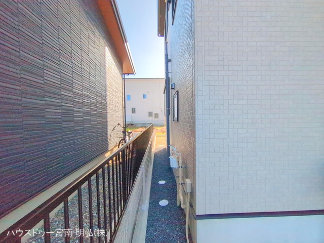 愛知県一宮市木曽川町　門間字南島海の新築戸建て完成写真 2025年11月9日撮影