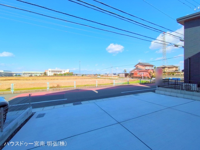 愛知県一宮市木曽川町　門間字南島海の新築戸建て完成写真 2025年11月9日撮影