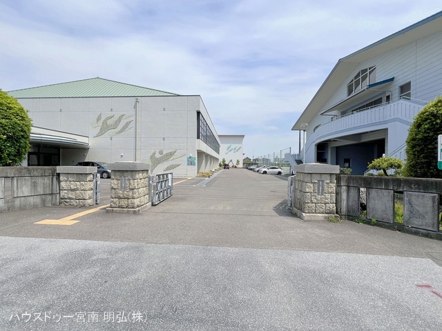 一宮市立北部中学校　距離500m