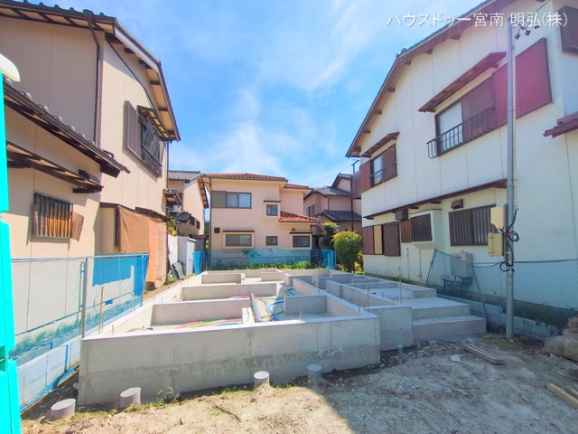 愛知県一宮市今伊勢町 宮後字西茶原の新築戸建て基礎写真 2025年8月17日撮影