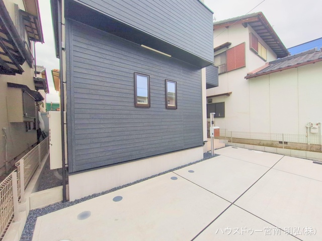 愛知県一宮市今伊勢町 宮後字西茶原の新築戸建て完成写真 2025年11月4日撮影