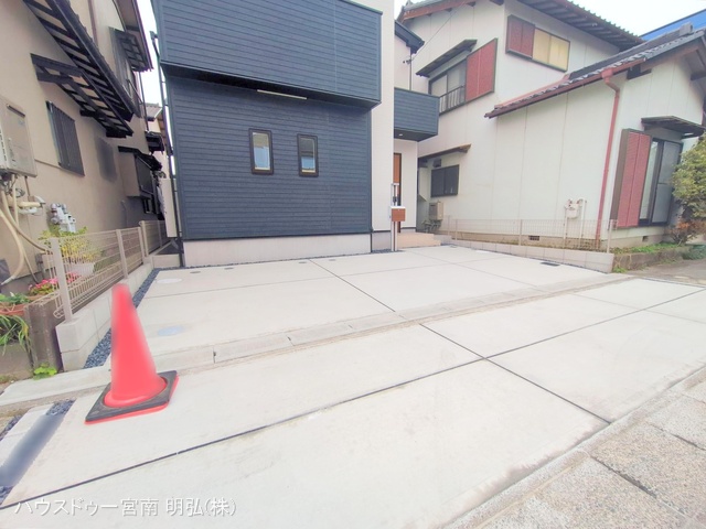 愛知県一宮市今伊勢町 宮後字西茶原の新築戸建て完成写真 2025年11月4日撮影