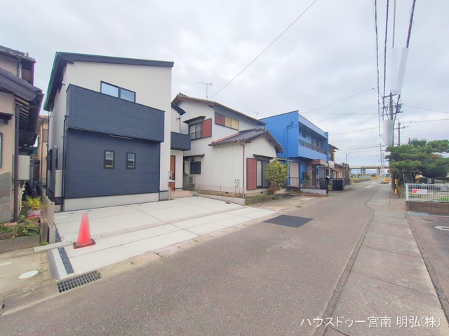 愛知県一宮市今伊勢町 宮後字西茶原の新築戸建て完成写真 2025年11月4日撮影