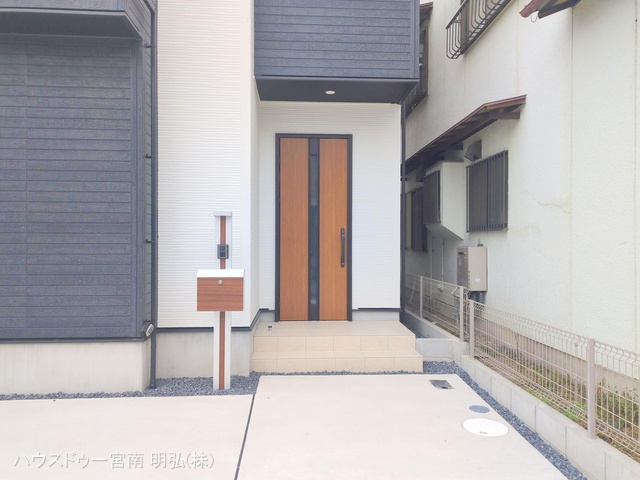 愛知県一宮市今伊勢町 宮後字西茶原の新築戸建て完成写真 2025年11月4日撮影