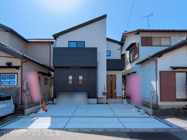 愛知県一宮市今伊勢町　宮後字西茶原の新築戸建て完成写真 2026年3月4日撮影