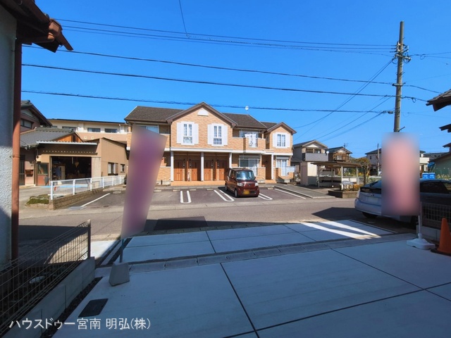 愛知県一宮市今伊勢町　宮後字西茶原の新築戸建て完成写真 2026年3月4日撮影