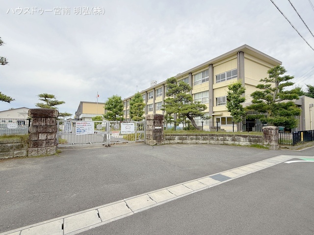 一宮市立奥小学校　距離500m