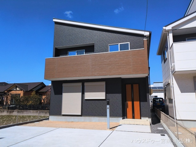 愛知県一宮市三条字山の新築戸建て完成写真 2026年3月9日撮影