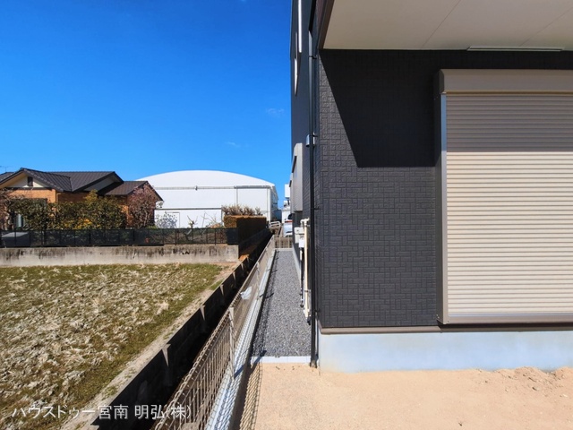 愛知県一宮市三条字山の新築戸建て完成写真 2026年3月9日撮影