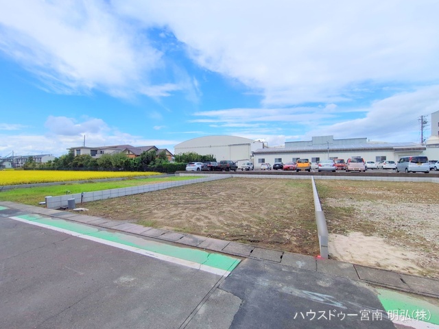 愛知県一宮市三条字山の新築戸建て更地・土地写真 2025年9月28日撮影