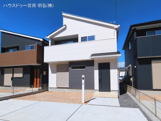 愛知県一宮市三条字山の新築戸建て完成写真 2026年3月9日撮影