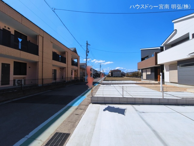 愛知県一宮市三条字山の新築戸建て完成写真 2026年3月9日撮影