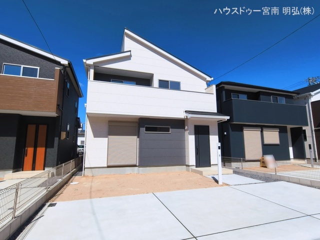 愛知県一宮市三条字山の新築戸建て完成写真 2026年3月9日撮影