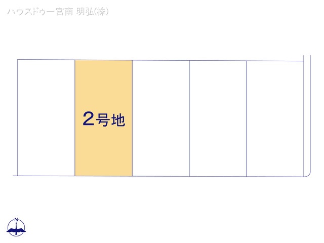 愛知県一宮市三条字山の新築戸建て全体区画図 ※図面と異なる場合は現況を優先