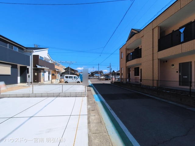 愛知県一宮市三条字山の新築戸建て完成写真 2026年3月9日撮影