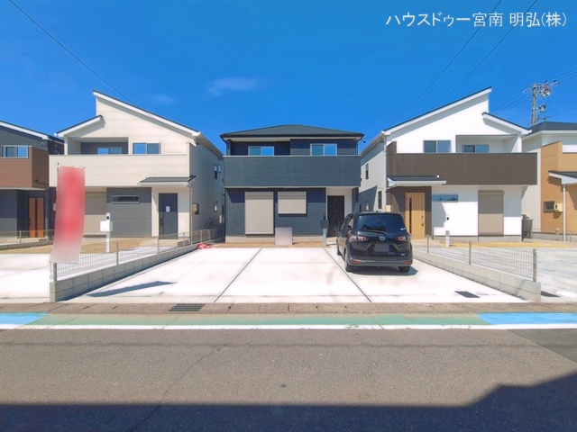 愛知県一宮市三条字山の新築戸建て完成写真 2026年4月2日撮影