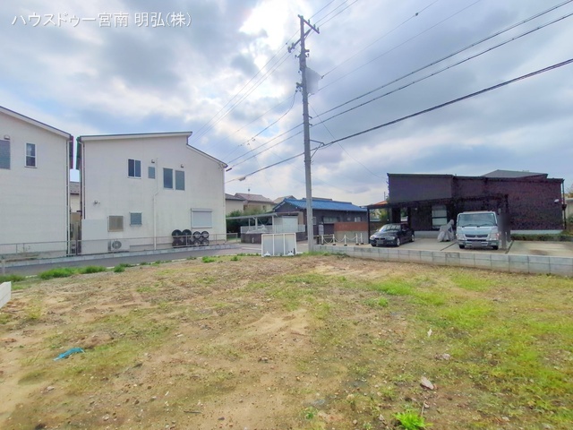 愛知県一宮市今伊勢町　馬寄字上畑田の新築戸建て更地・土地写真 2025年10月6日撮影