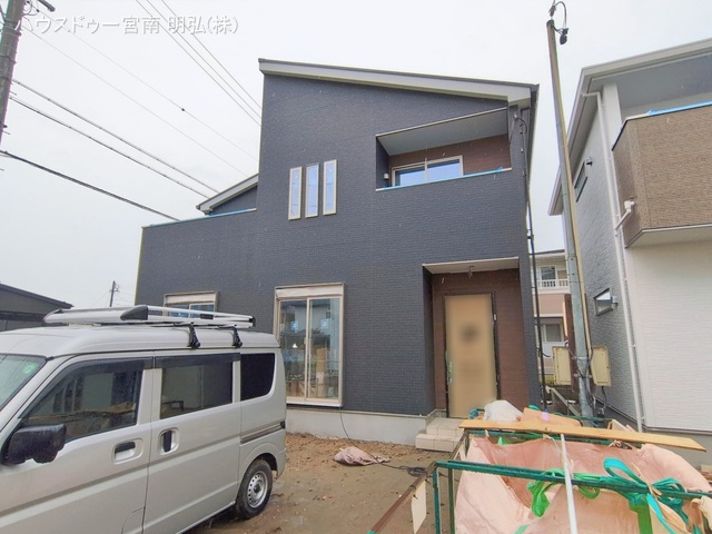 愛知県一宮市今伊勢町　馬寄字上畑田の新築戸建て外構写真 2026年2月24日撮影