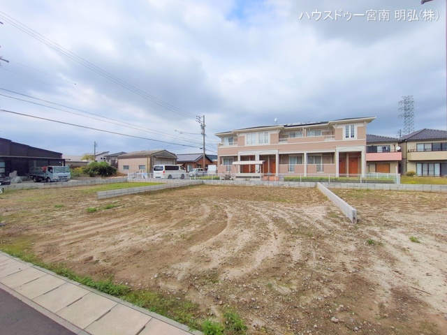 愛知県一宮市今伊勢町　馬寄字上畑田の新築戸建て更地・土地写真 2025年10月6日撮影