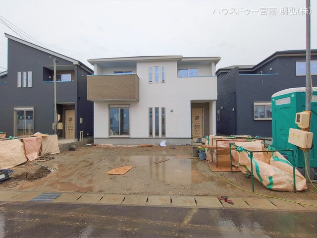 愛知県一宮市今伊勢町　馬寄字上畑田の新築戸建て外構写真 2026年2月24日撮影