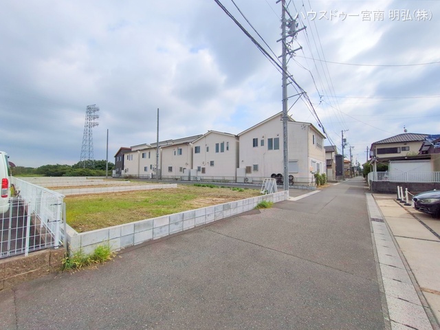 愛知県一宮市今伊勢町　馬寄字上畑田の新築戸建て更地・土地写真 2025年10月6日撮影