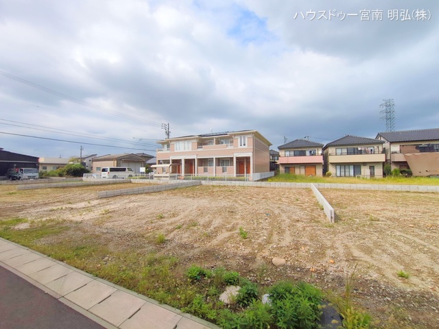 愛知県一宮市今伊勢町　馬寄字上畑田の新築戸建て更地・土地写真 2025年10月6日撮影