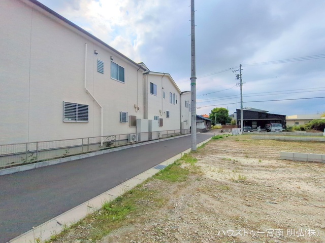 愛知県一宮市今伊勢町　馬寄字上畑田の新築戸建て更地・土地写真 2025年10月6日撮影