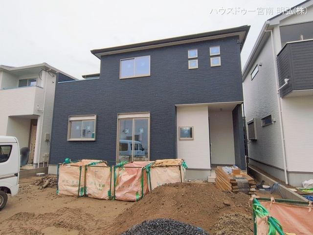 愛知県一宮市今伊勢町　馬寄字上畑田の新築戸建て外構写真 2026年2月24日撮影
