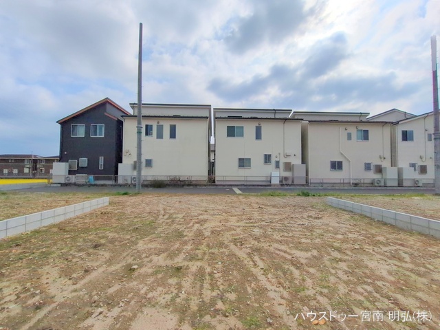 愛知県一宮市今伊勢町　馬寄字上畑田の新築戸建て更地・土地写真 2025年10月6日撮影