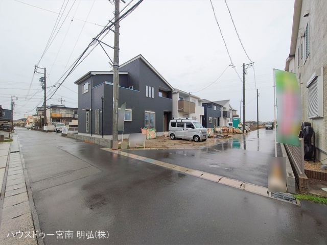 愛知県一宮市今伊勢町　馬寄字上畑田の新築戸建て外構写真 2026年2月24日撮影