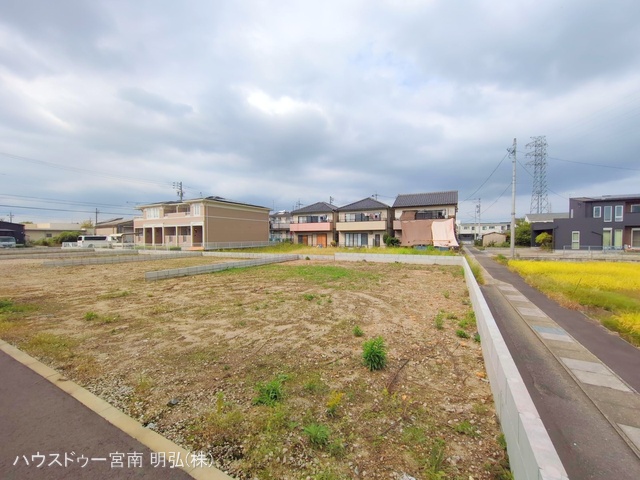 愛知県一宮市今伊勢町　馬寄字上畑田の新築戸建て更地・土地写真 2025年10月6日撮影