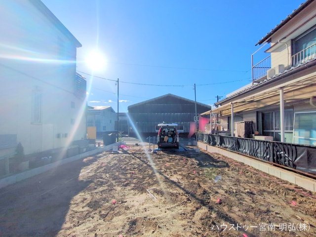 愛知県一宮市下沼町３丁目の新築戸建て更地・土地写真 2025年11月9日撮影