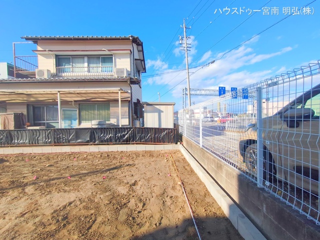 愛知県一宮市下沼町３丁目の新築戸建て更地・土地写真 2025年11月9日撮影