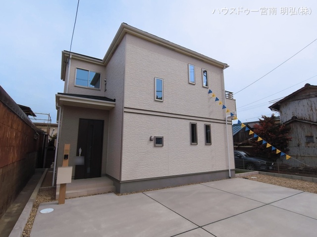 愛知県一宮市起字西生出の新築戸建て完成写真 2026年3月1日撮影