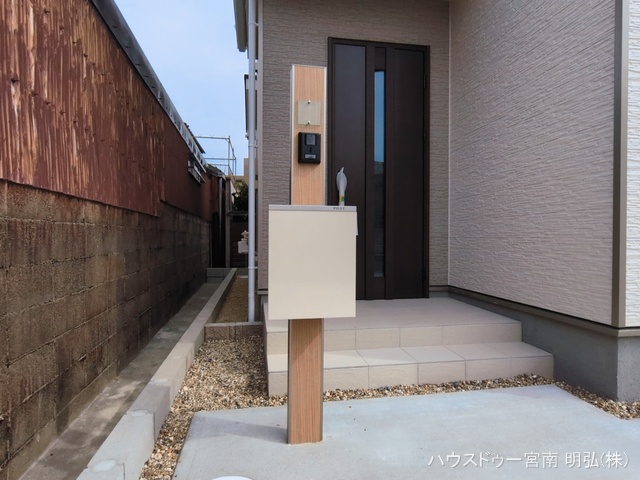 愛知県一宮市起字西生出の新築戸建て完成写真 2026年3月1日撮影