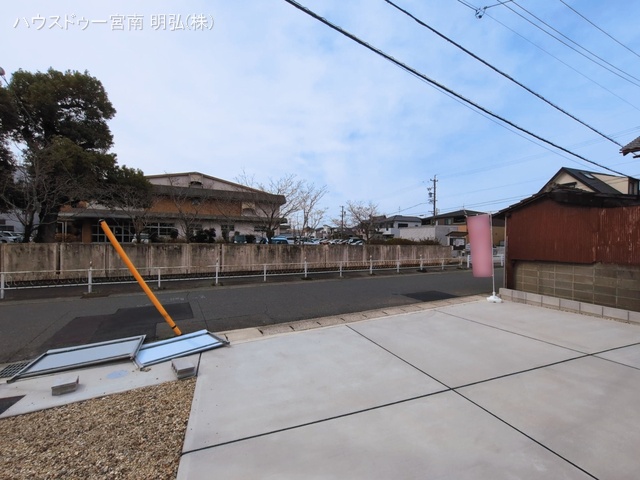 愛知県一宮市起字西生出の新築戸建て完成写真 2026年3月1日撮影