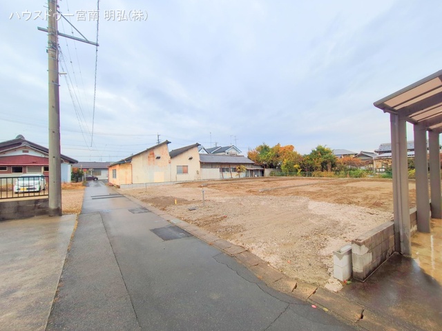 愛知県一宮市浅井町 大日比野字東屋敷の新築戸建て更地・土地写真 2025年11月24日撮影
