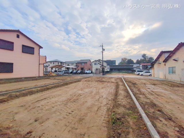 愛知県一宮市浅井町 大日比野字東屋敷の新築戸建て更地・土地写真 2025年11月24日撮影