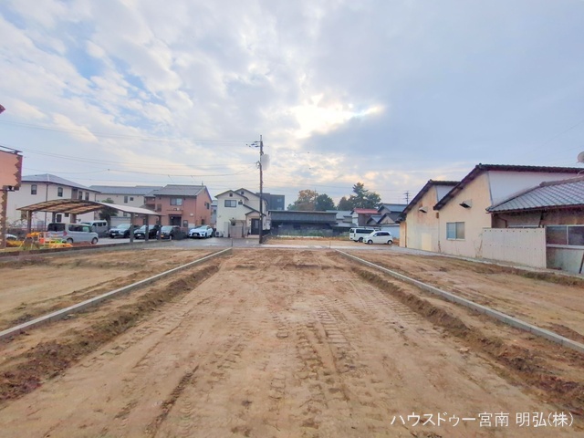 愛知県一宮市浅井町 大日比野字東屋敷の新築戸建て更地・土地写真 2025年11月24日撮影